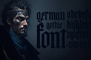 Gothic font 02, a Blackletter Font by GeekClick (Thumbnail 2 of 10)