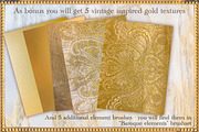 Baroque Lettering Creator Kit, a Brush Add-On by Letter Elfa Studio (Thumbnail 8 of 10)