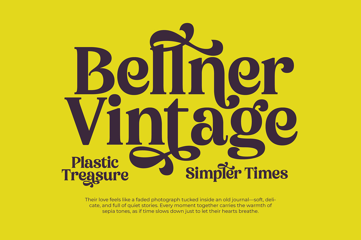 Bikers Groovy Retro Serif Font, a Serif Font by timelesstype.co (Photo 7 of 15)