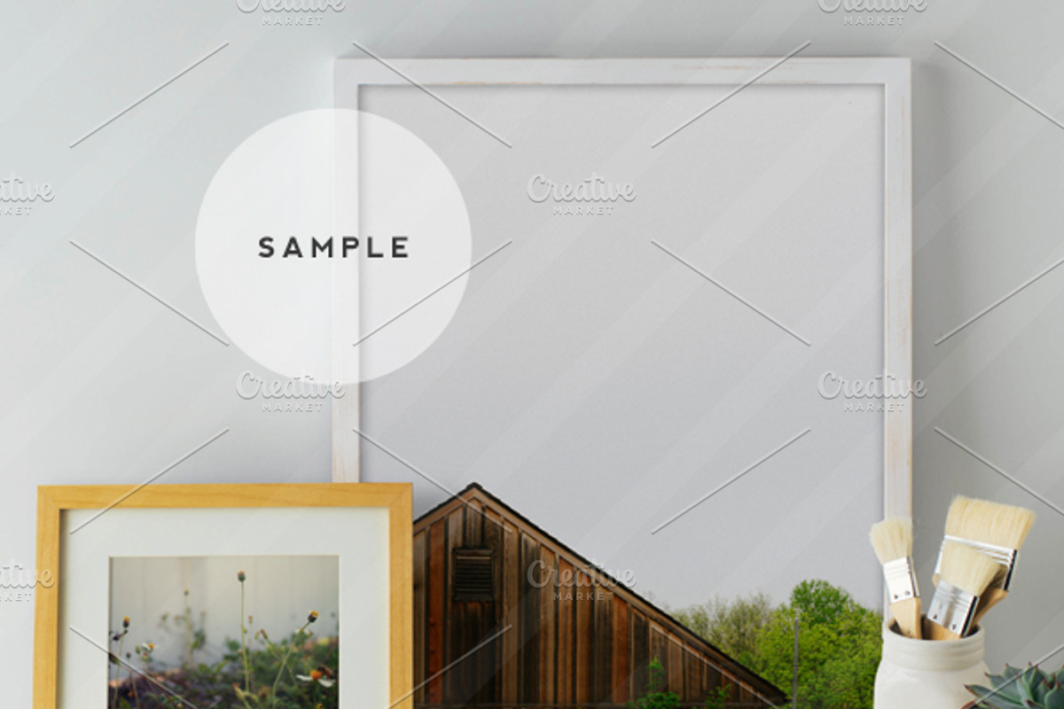 Artist Series Framed Print Mockup #8, a Print Template by Tina Crespo (Photo 3 of 3)