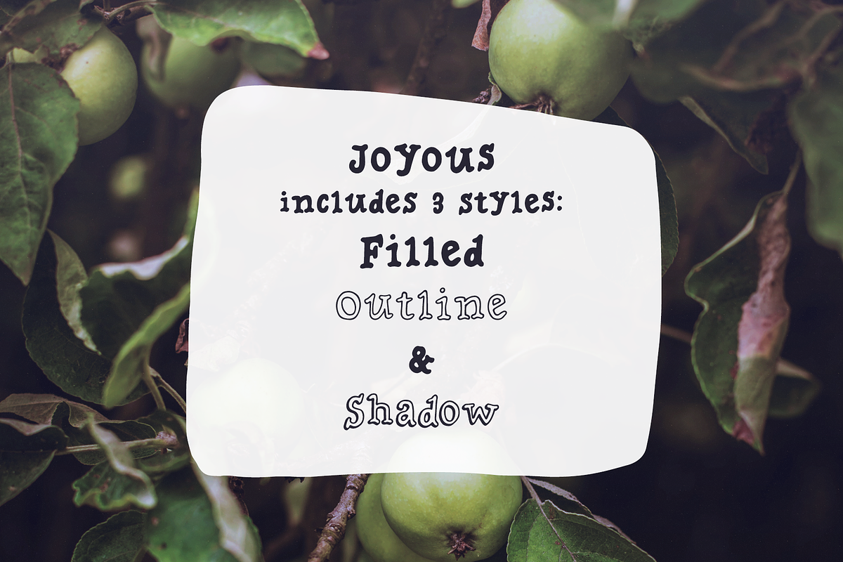 Joyous comics serif font, a Serif Font by Ana's Fonts (Photo 3 of 11)