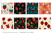 Strawberry Retro Art Style Patterns, a Pattern Graphic by karenfoleyphoto (Thumbnail 6 of 16)