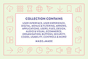UI/UX Line Icons, an Outline Icon by Made by Made (Thumbnail 2 of 8)