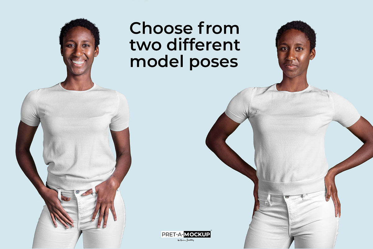 Knit Top and Jeans Mockup, a Books & Magazine Mockup by Pret-a-Mockup (Photo 2 of 7)