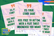 Nora Notes - All Caps Display Font, a Font by Gassstype (Thumbnail 6 of 8)