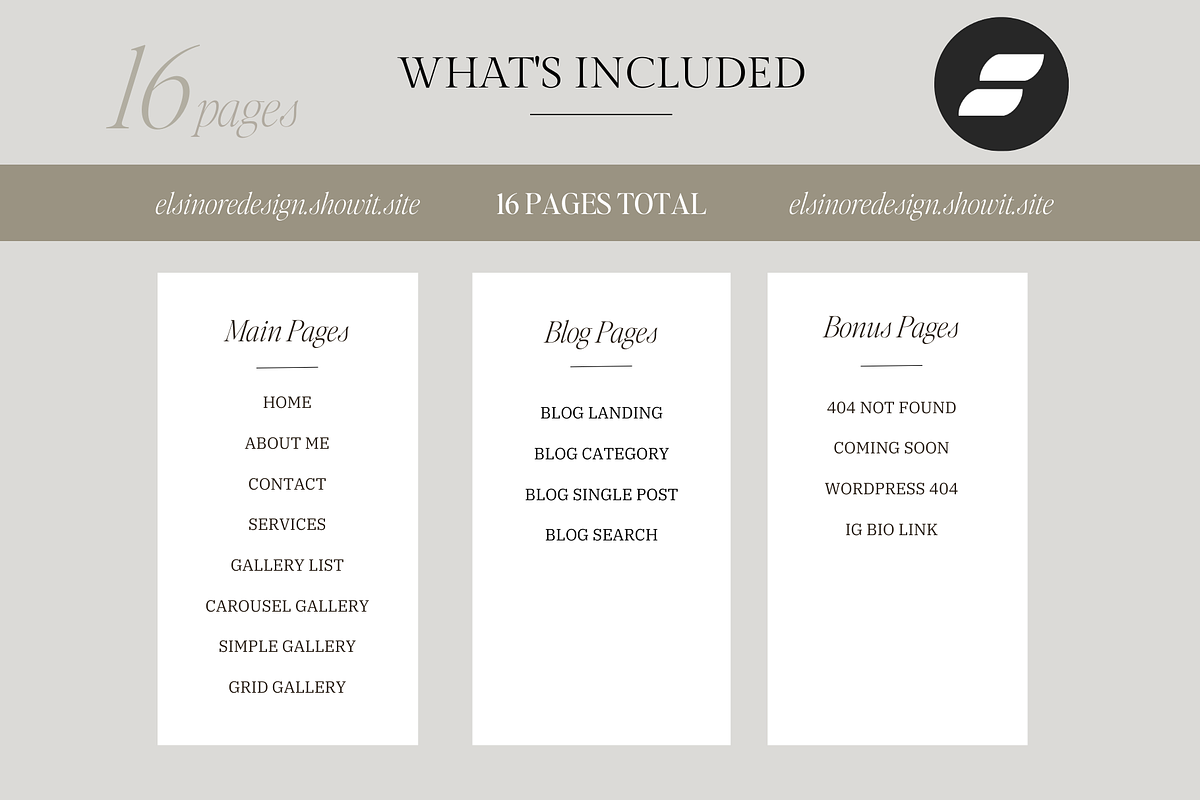 Elsinore | Showit Website Template, a Websites & App Template by Studio Annie Louise (Photo 4 of 8)