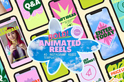 Animated Instagram Reels Template, a Social Media Template by Hell Yeah Designs (Thumbnail 1 of 5)
