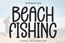 Beach Fishing | Script Font