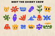 Funky Character Creator: 85+ Shapes, an Object Graphic by Le.nart (Thumbnail 4 of 5)