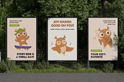 60 Owl Characters Illustration, an Animal Illustration by Brickclay (Thumbnail 3 of 12)