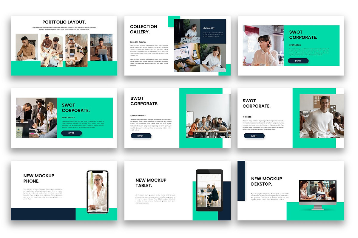 Khalil – Business PowerPoint, a Presentation Template by kreatifreya (Photo 4 of 5)