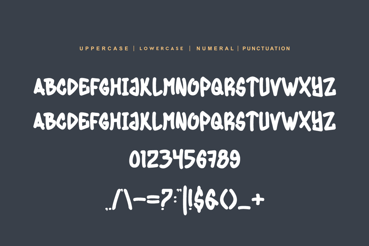 Bichan Machabo - School & Chalk Font, a Handwritten Font by QR Design Studio (Photo 5 of 6)