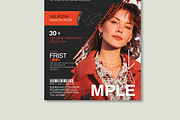 Fashion Magazine Cover Template, a Magazine Template by MightyDesign (Thumbnail 5 of 8)