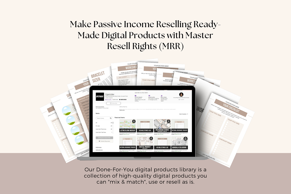 The Digital Products Library MMR, a Social Media Template by The Blog Creative (Photo 4 of 10)