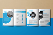 Annual Report Template, a Brochure Template by retrographix (Thumbnail 2 of 6)
