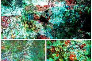 Blue dark abstract,Recycled blue art, an Abstract Photo by Manis recycle abstract