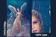Fantasy angel, an Illustration by Cattleya (Thumbnail 2 of 2)