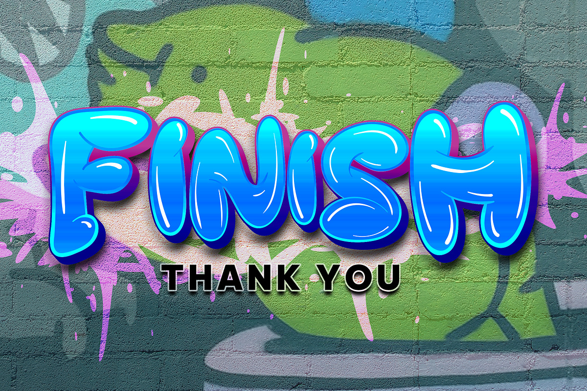 Paint - Graffiti Display Font, a Font by Fontcastle (Photo 8 of 8)