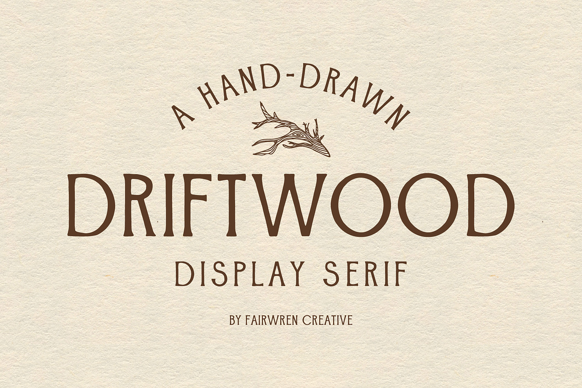 Driftwood, a Serif Font by Fairwren Creative (Photo 5 of 6)