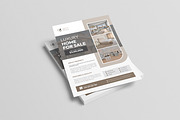 Luxury Home Sale Flyer, a Flyer Template by VectStock (Thumbnail 1 of 5)