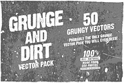 Grunge and Dirt - Vector Pack, a Texture Graphic by Downloads for Designers (Thumbnail 1 of 10)