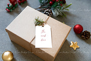 Gift Tag Mockup,Christmas Tag Mockup, a Product Mockup by ILoveMockupDesign (Thumbnail 2 of 8)