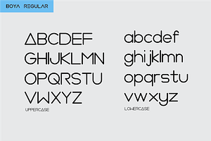 BOYA Rounded Font