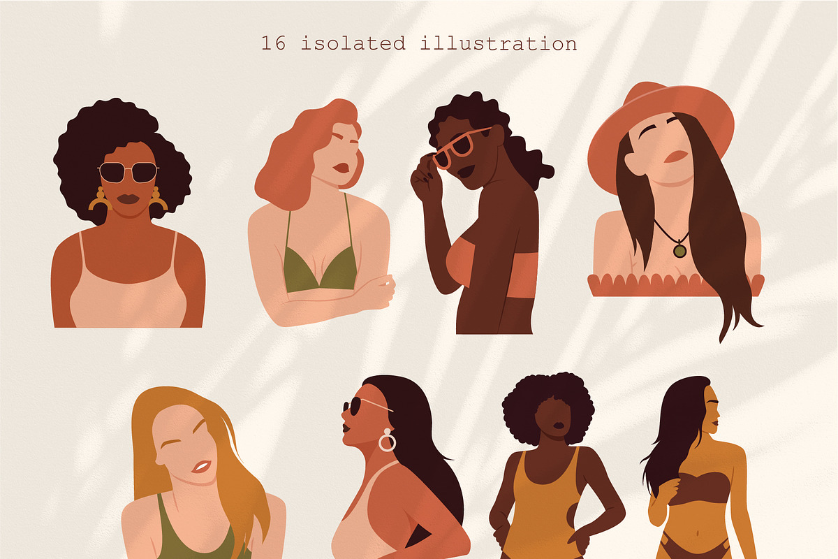 Beach Vibes | Summer сollection, a Decorative Illustration by katieromanoff_art (Photo 7 of 12)