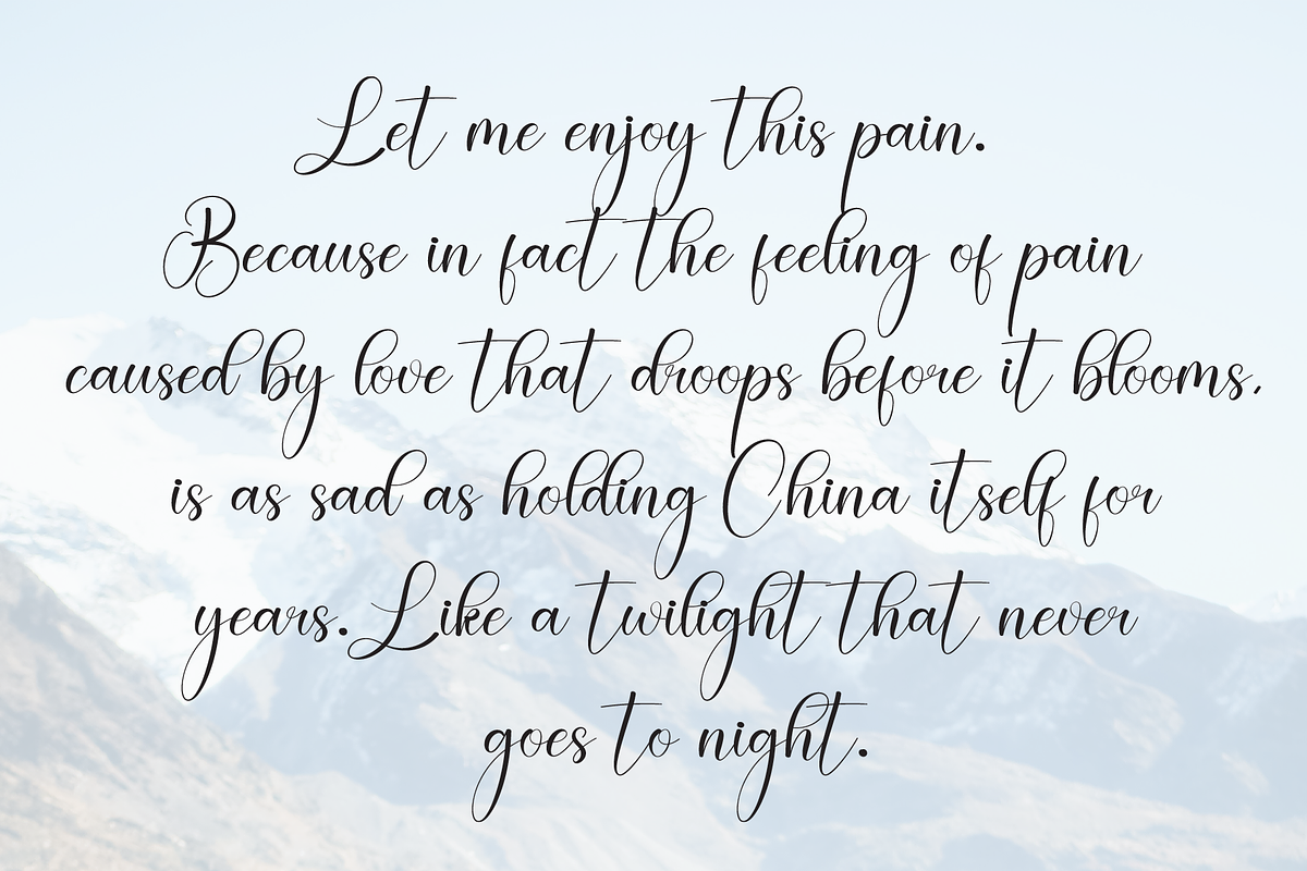 Astrid | Script Font, a Handwritten Font by Scratchones (Photo 6 of 9)