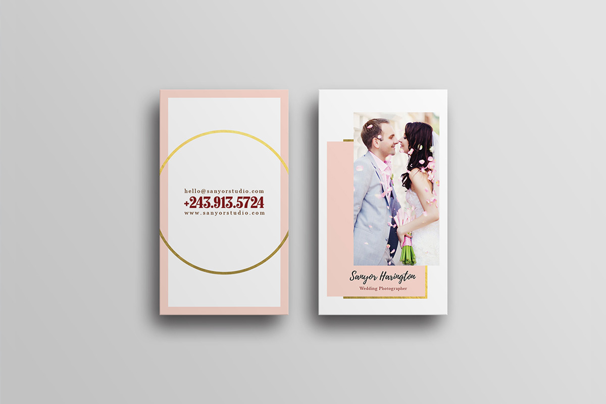 Wedding Photography Business Card, a Business Card Template by GraphicsEgg (Photo 1 of 4)