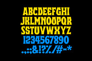 Blessed Bandit Font, a Font by MightySHORT (Thumbnail 3 of 4)