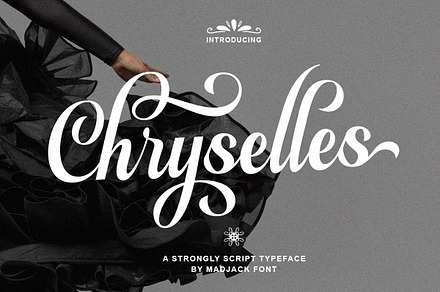 Chryselles Script, a Script Font by Madjack.font