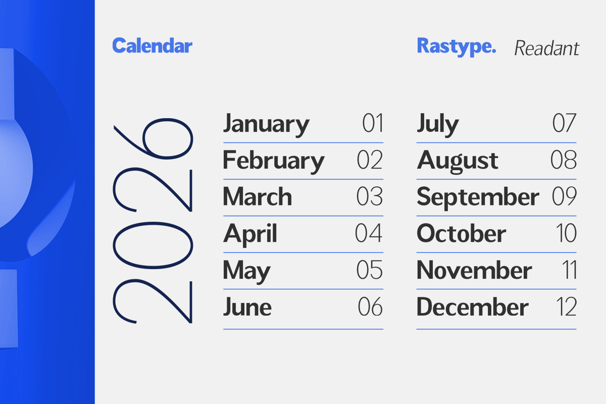 Readant Expanded - Family Font, a Sans Serif Font by Rastype (Photo 2 of 10)