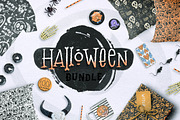 Halloween BUNDLE + 150 ELEMENTS!, an Illustration by Andrea De Oliveira (Thumbnail 1 of 12)