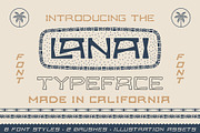 Lanai Typeface | Island Font, a Sans Serif Font by NienowBrand (Thumbnail 1 of 8)