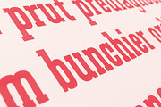 Farsan, a Slab Serif Font by Hökis Bokstavsfabrik (Thumbnail 1 of 7)