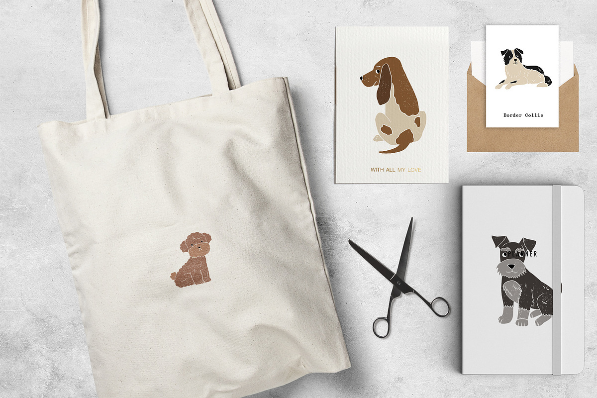 Friends: 23 different dog breeds, an Animal Illustration by Mii Lab (Photo 6 of 13)