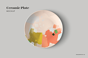 Ceramic Plate Mockup, a Household Mockup by Field Office (Thumbnail 3 of 3)