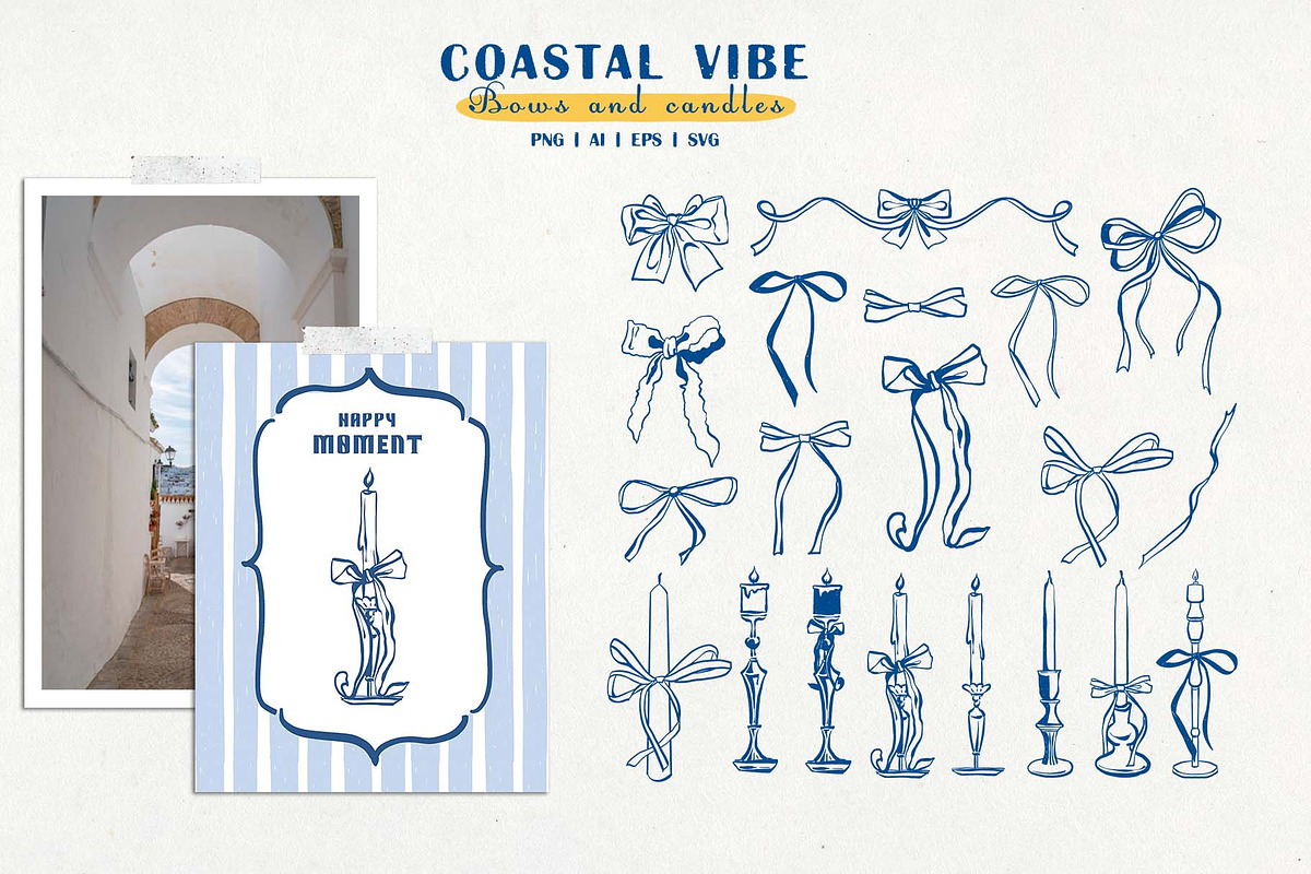 Coastal vibe. Summer clipart set, an Object Graphic by VerAna (Photo 4 of 20)