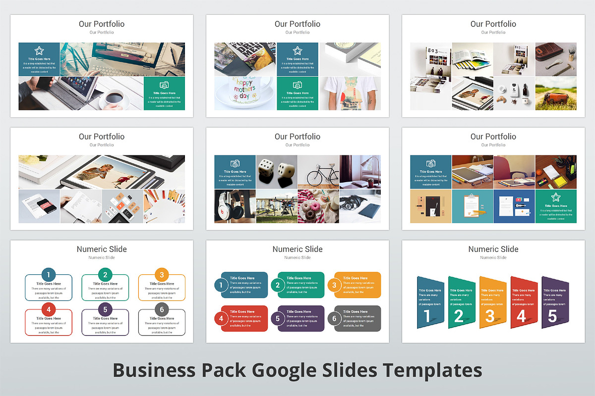 Business Pack Google Slides Bundle, a Presentation Template by GraphicStan (Photo 10 of 41)