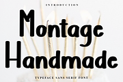 Montage Handmade, a Script Font by InermediaSTUDIO (Thumbnail 1 of 7)