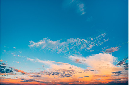 Dramatic Sunset Or Sunrise Sky With, a Nature Photo by Our Amazing World