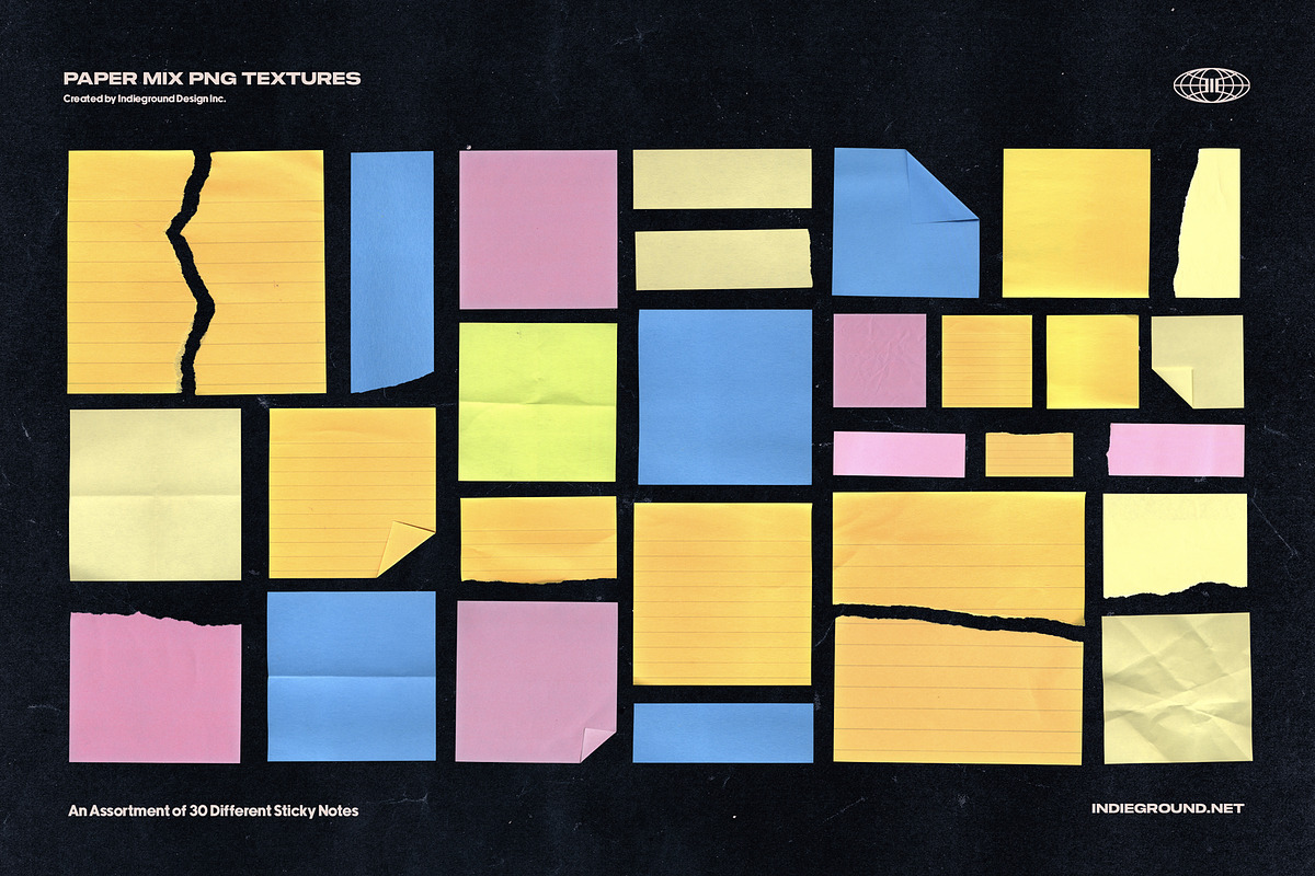 Paper Mix, an Object Graphic by Indieground Design Inc. (Photo 8 of 13)