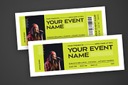 Creative Music Concert Ticket, a Stationery Template by Neermana (Thumbnail 2 of 4)