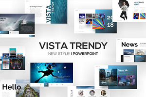 VISTA TRENDY PowerPoint Template