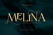 Melina, a Font by Kenrichi (Thumbnail 1 of 12)
