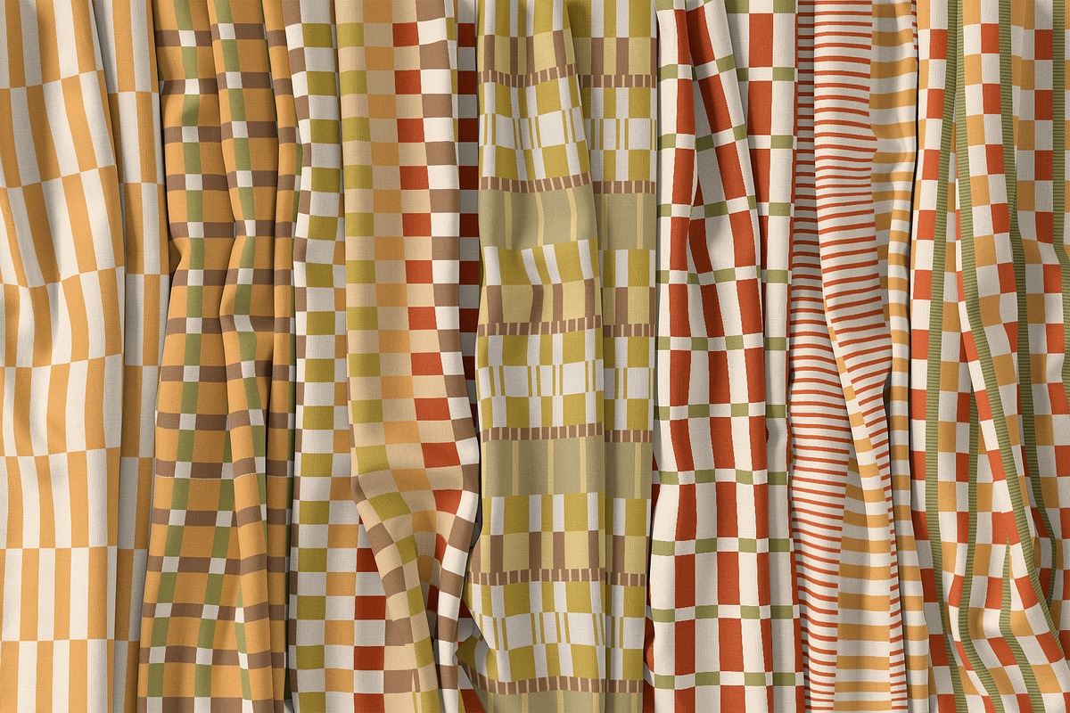 Cozy autumn geometric patterns, a Pattern Graphic by Tani Kuzminka (Photo 20 of 25)