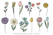 Wild Flower Meadow | Bouquet Maker, a Graphic by Murphy & Frank (Thumbnail 2 of 10)