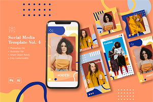 Social Media Template Vol. 4
