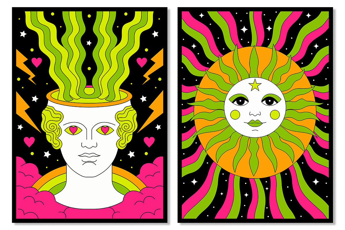14 Psychedelic Art Posters